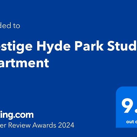 Prestige Hyde Park Studio Apartment Sídney Exterior foto